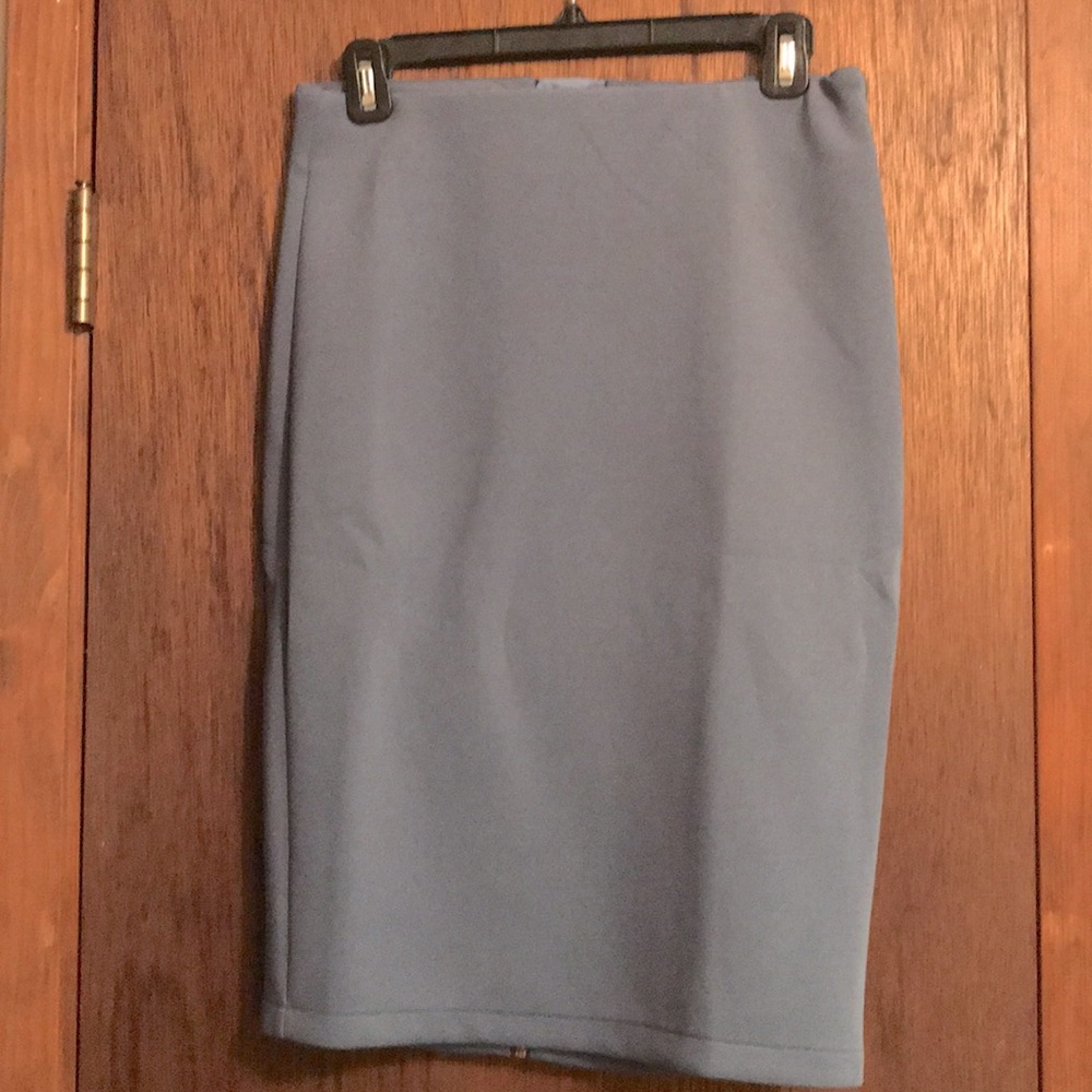 Catherine Malandrino Blue Pencil Skirt